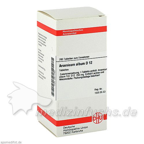 ARSENICUM ALB D12, 200 ST