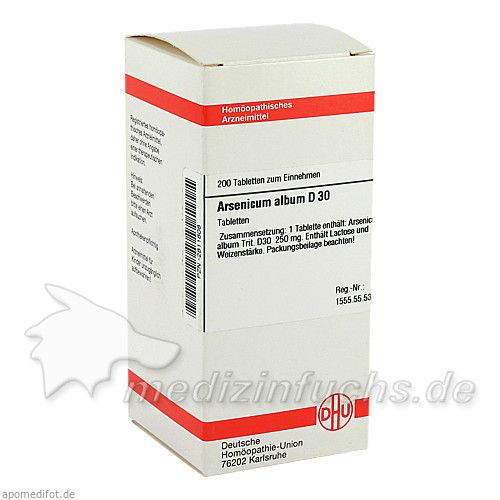 ARSENICUM ALB D30, 200 ST