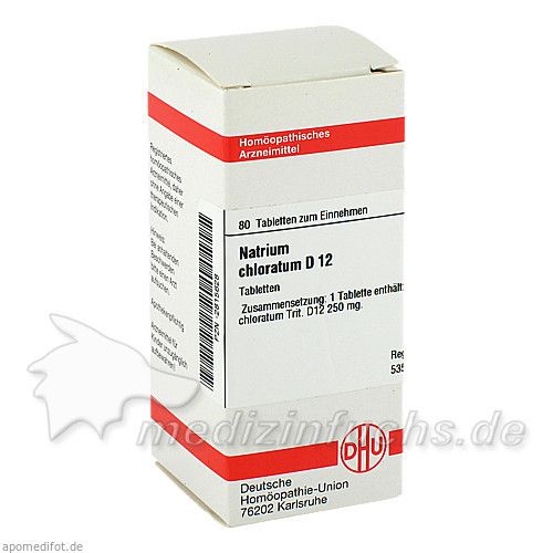 NATRIUM CHLORAT D12, 80 ST