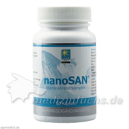 NANOSAN NANOSILICIUM KAPSELN, 60 ST