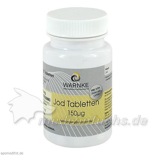 Jod-Tabletten 150ug, 100 ST