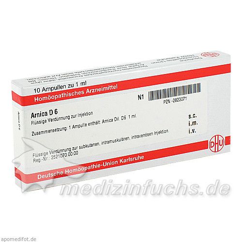 ARNICA D 6 Ampullen, 10X1 ML