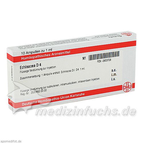 ECHINACEA HAB D 4 Ampullen, 10X1 ML