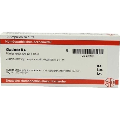 OKOUBAKA D 4 Ampullen, 10X1 ML