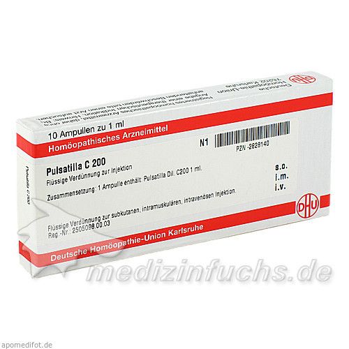 PULSATILLA C 200 Ampullen, 10X1 ML