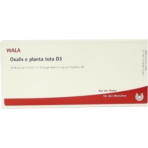 OXALIS E PLANTA TOTA D 3, 10X1 ML