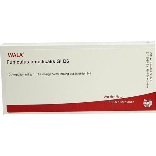 FUNICULUS UMBILICAL GL D 6, 10X1 ML