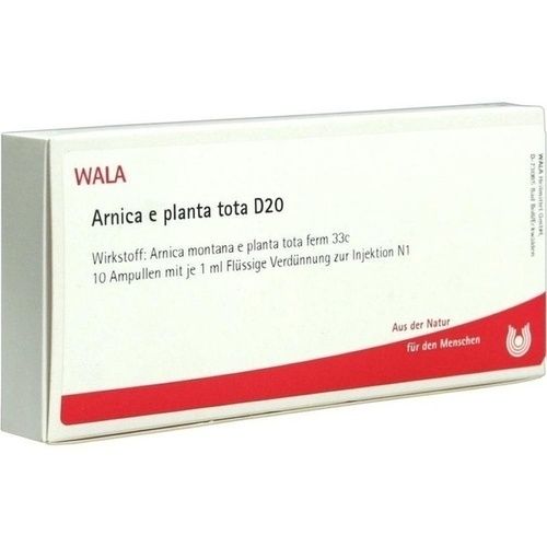 ARNICA E PLANTA TOTA D20, 10X1 ML