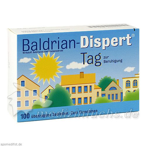 BALDRIAN DISPERT Tag zur Beruhigung, 100 ST