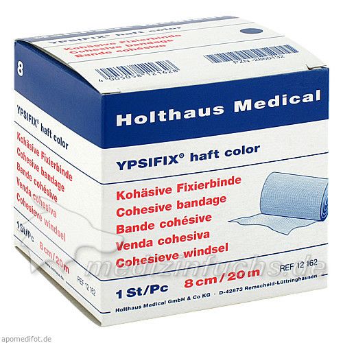 YPSIFIX Haftbind.8 cmx20 m blau, 1 ST