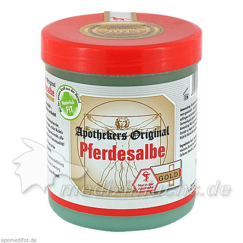 Pferdesalbe Apothekers Original Gold, 600 ML