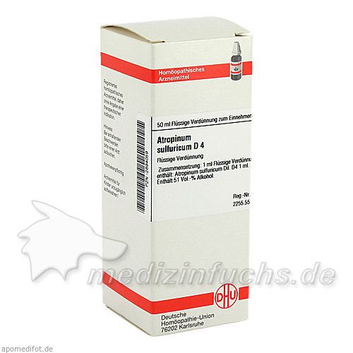 ATROPINUM SULF D 4, 50 ML