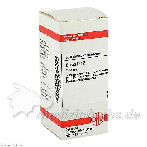 BORAX D12, 80 ST