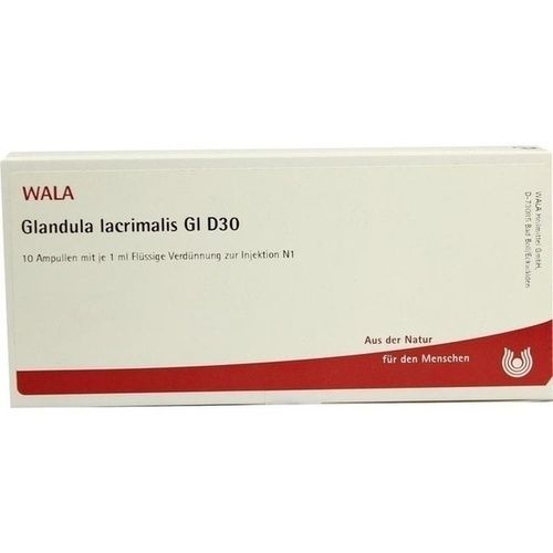 GLANDULA LACRIMALIS GL D30, 10X1 ML