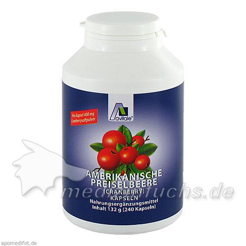 Preiselbeere Amerikan. 400mg, 240 ST