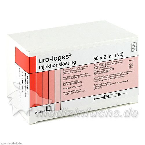 uro-loges Injektionslösung, 50X2 ML