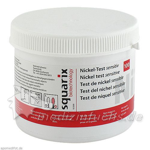 NICKEL TEST sensitiv, 100 ST