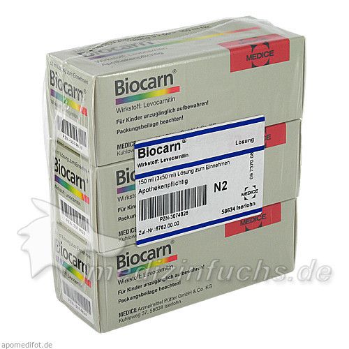 BIOCARN, 3X50 ML