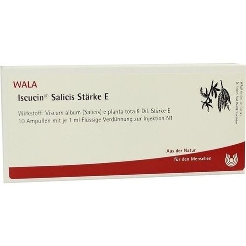 ISCUCIN SALICIS STAERKE E, 10X1 ML