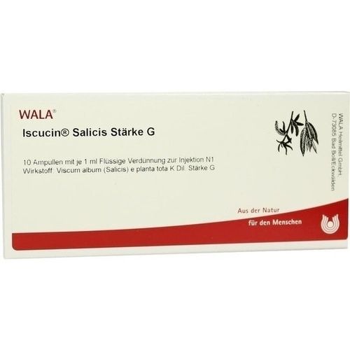 ISCUCIN SALICIS STAERKE G, 10X1 ML