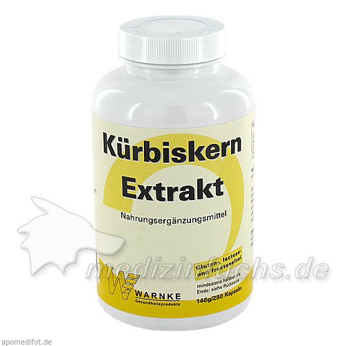 Kürbiskern Extrakt, 250 ST