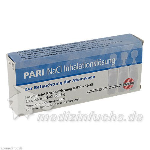 PARI NaCl Inhalationslösung, 20X2.5 ML