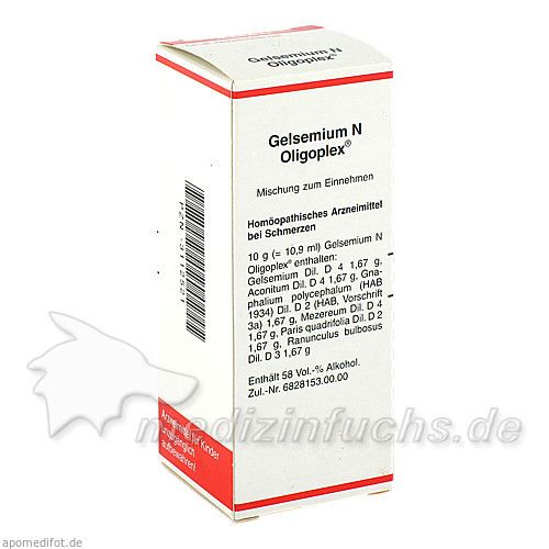 Gelsemium N Oligoplex, 50 ML