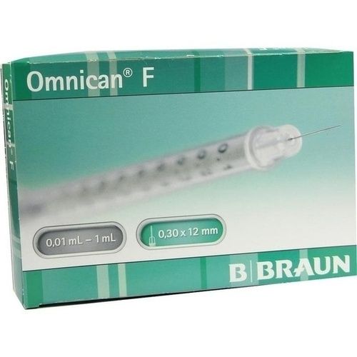 OMNICAN TUB M KAN 0.33X12, 100X1 ML