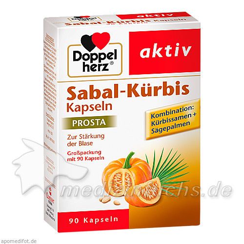 Doppelherz Sabal-Kürbis Kapseln, 90 ST