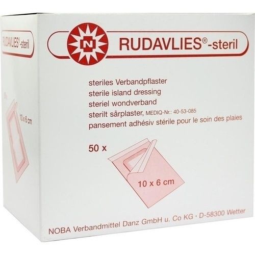 RUDAVLIES-STERIL 10CMX6CM VERBANDPFLASTER, 50 ST