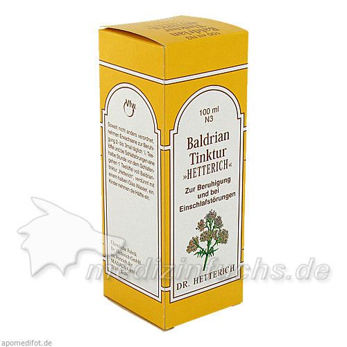 BALDRIANTINKTUR HETTERICH, 100 ML