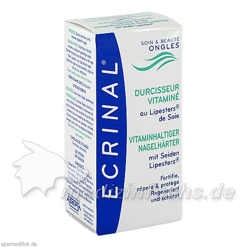 ECRINAL NAGELHÄRTER MIT SEIDEN-LIPESTER, 10 ML