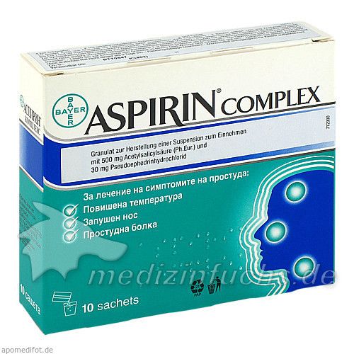 Aspirin Complex Granulat Btl., 10 ST