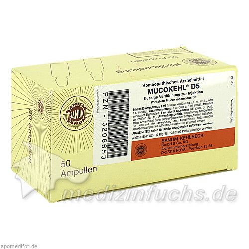 MUCOKEHL D 5, 50X1 ML