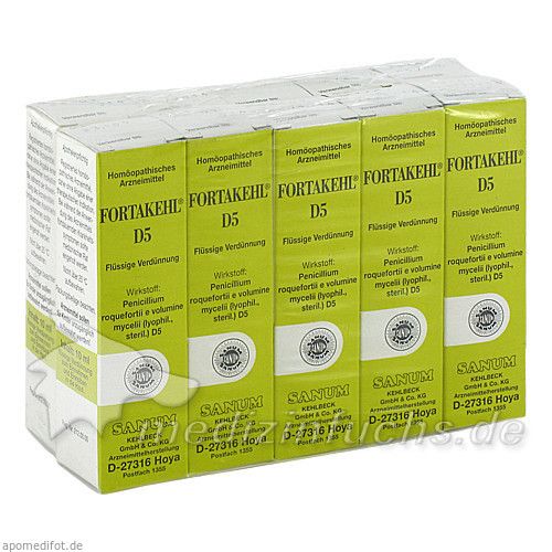 FORTAKEHL D 5, 10X10 ML