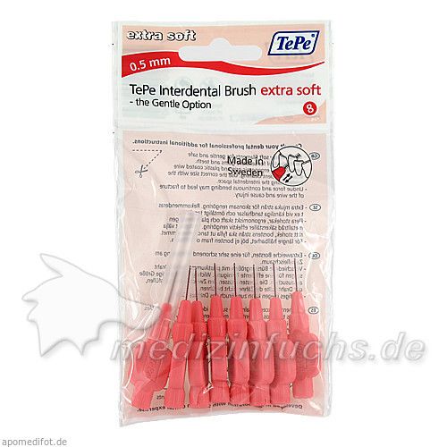 TEPE Interdentalbürste x-weich 0,5mm, 8 ST