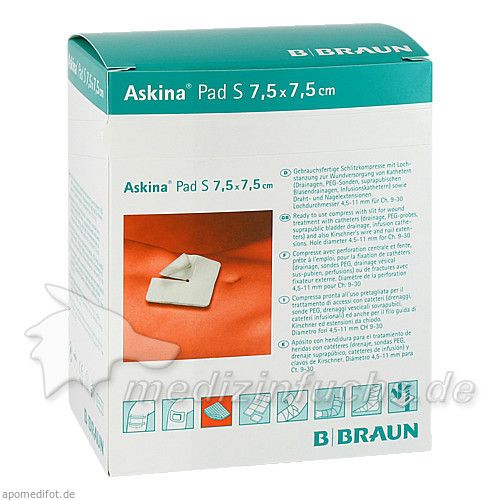 ASKINA Pad S 7.5x7.5cm, 30 ST