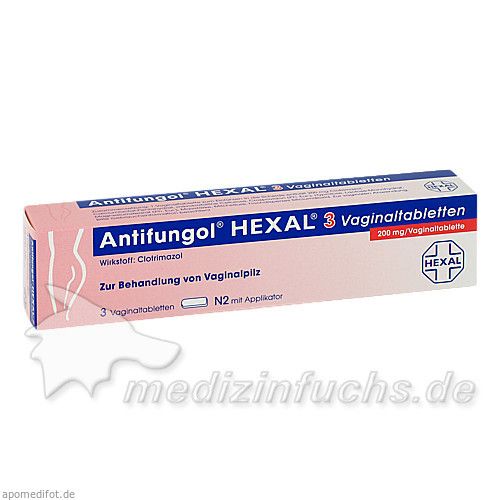 ANTIFUNGOL HEXAL 3 Vag.Tbl., 3 ST