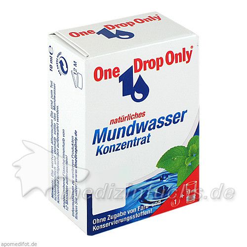 One Drop Only natürliches Mundwasser Konzentrat, 10 ML