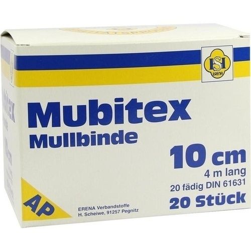 MUBITEX MULLBINDEN 10CM, 20 ST