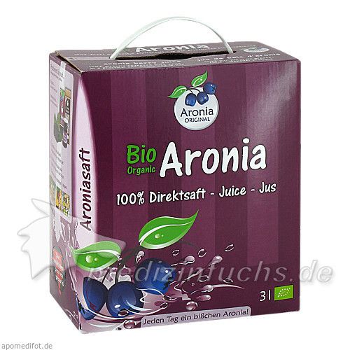 BIO ARONIA Direktsaft, 3 L