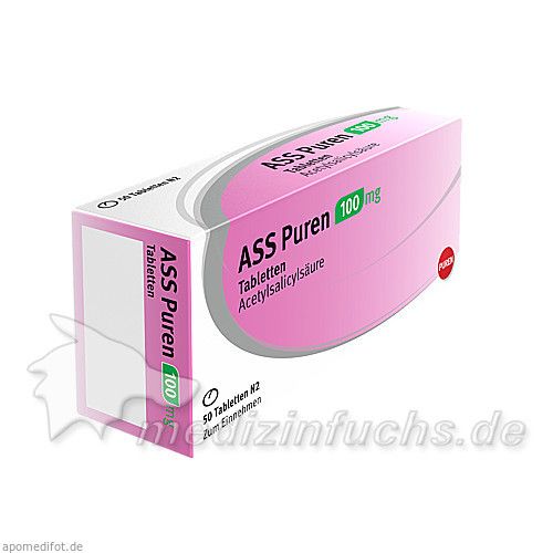 ASS Actavis 100 mg Tabletten, 50 ST