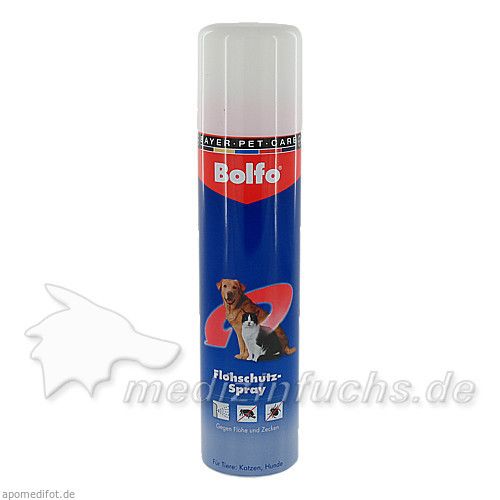 BOLFO Zecken- u.Flohschutz-Spray f.Hunde/Katzen, 250 ML