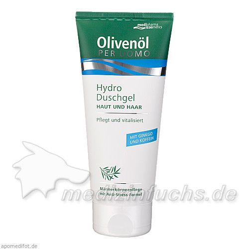 Olivenöl Per Uomo Hydro Dusche für Haut und Haar, 200 ML