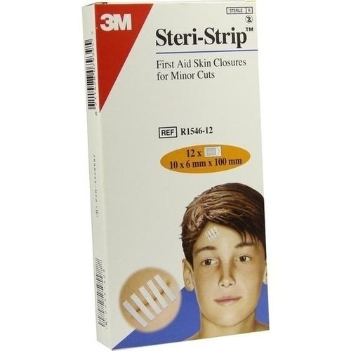 STERI STRIP 6MMX102MM, 12X10 ST