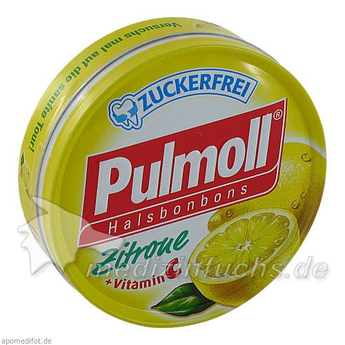 PULMOLL HUSTENBONBON VIT C ZUCKERFREI, 50 G