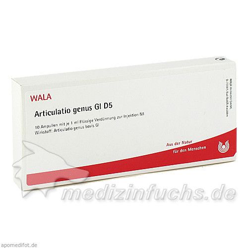 ARTICULATIO GENUS GL D 5, 10X1 ML