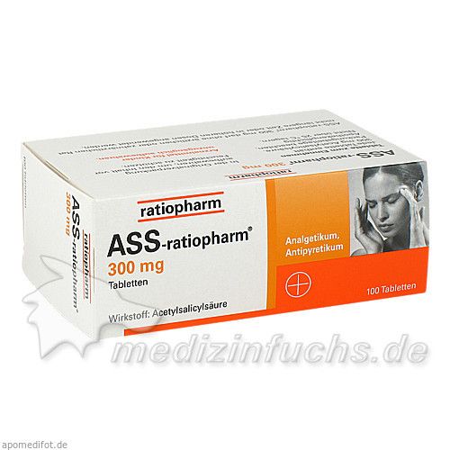 ASS-ratiopharm 300 mg, 100 ST