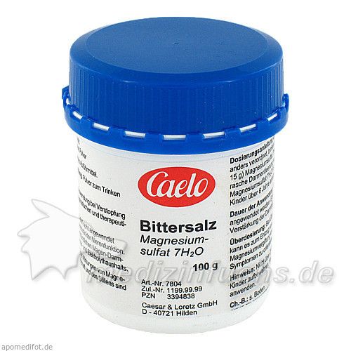 Bittersalz Caelo HV-Packung, 100 G