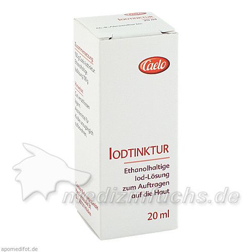 Iodtinktur Caelo HV-Packung, 20 ML